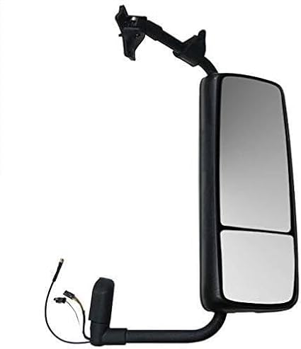 Truck Hood Mirror for 2005 Volvo VNL & 2015 Volvo VNL & 2015 Volvo VNL 670 Power Control,Heated,Right Side Truck Hood Mirror