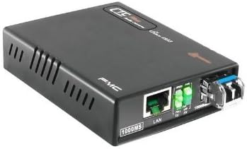FMC-1000MS-WA10 Gigabit Ethernet 10/100/1000BaseTx to 1000Base-BX Single Strand BiDi WDM 10Km Converter Type A Tx:1310/Rx:1550nm, WebSmart Managed