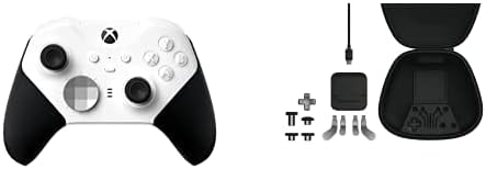 純正品Xbox Elite ワイヤレス コントローラー Series 2 Core Edition ホワイト + コンプリートコンポーネントパック