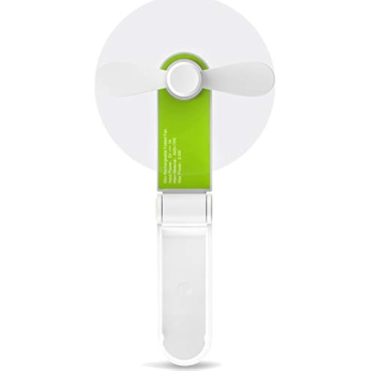 Portable Travel Fan Handheld Personal Small Hand Fan Handheld Fan Portable,Mini Fan with USB Rechargeable,3 Speed Personal Desk Table Fan
