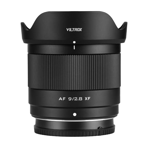 VILTROX 9mm F2.8 APS-C Lens for X-Mount,Ultra Wide Angle Auto-Focus Prime Lens Compatible with Fujifilm Cameras X-T5 X-H2 X-T50 X-M5 X-T30 II X-Pro3 X-S20 X-E4