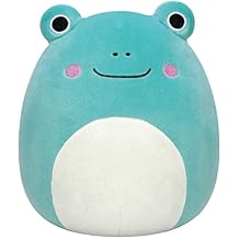 Squishmallows Original 12-Inch Ludwig Teal Frog with Mint Green Belly - Medium-Sized Ultrasoft Official Jazwares Plush