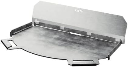 Breeo X30 Flat Top Griddle - Carbon Steel Grill Pan for Live-Fire Cooking - Pre-oiled Flat Top Hibachi Grill to Smash, Sizzle, Sear - Grills Outdoor Cooking & Camping Accessories - Made in the USA