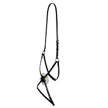 Collegiate Essential Padded Raised Figure 8 Noseband Brown Warmblood
