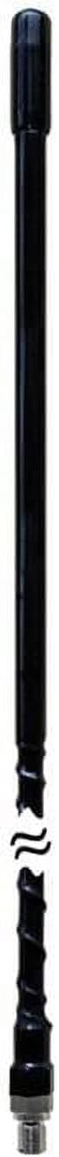 JBC200-BX 2 ft. 0.38 x 24 in. Thread Fiberglass Antenna, Black - Bulk