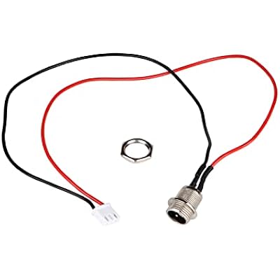 LGEGE Hoverboard Charger Port Replacement Accessories for Electric Self Balancing Scooters,3 Prong 2 Wires Charging Port Compatible with Swegway Swagtron Swagboard CHO Smart Self-Balancing Hover Board