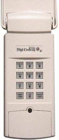 Digi-Code 5202 Wireless Digital Keyless Entry Gate Garage Keypad DigiCode DC5202