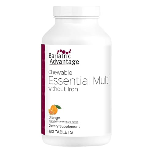 Bariatric Advantage Complete Chewable Multivitamin - 180 Count, Orange