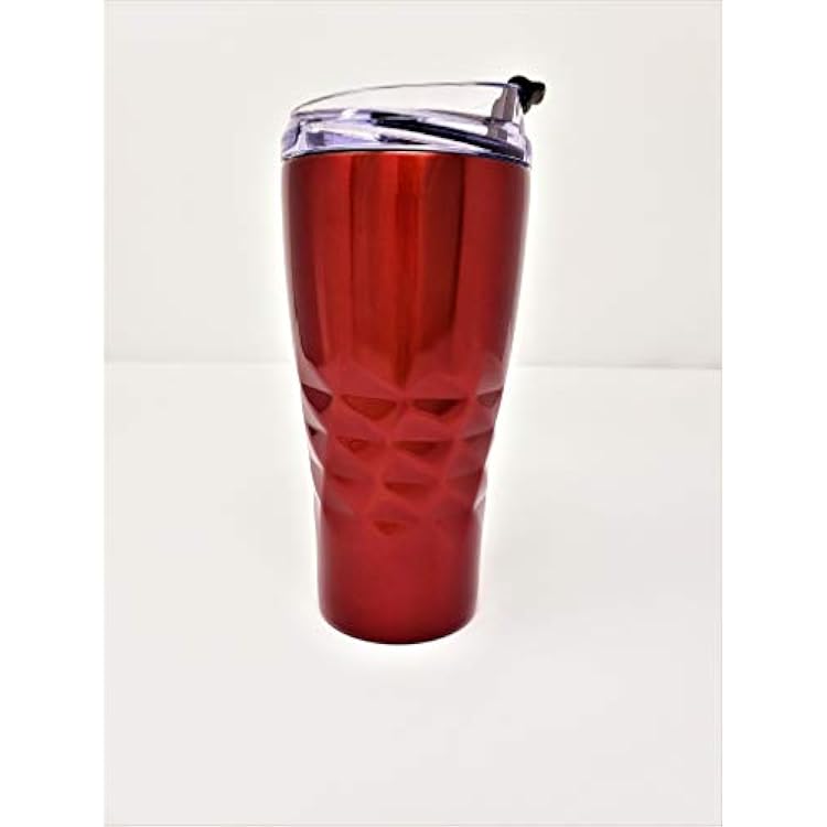 Primula Thermal Hot or Cold Triple Layered Wall Tumbler 20 oz in Gift Box, Red PBA Free