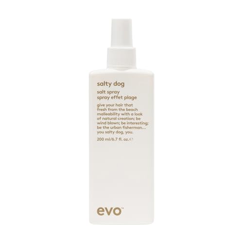 EVO Salty Dog Salt Spray - Hair Texture & Volume Spray - Beach Textured Hair, Natural Matte Finish
