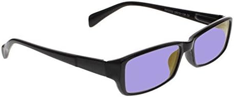 SFP Sodium Flare Polycarbonate Glassworking Safety Glasses - Ergonomic Plastic Frame - 53-16-140mm