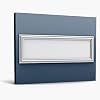 Orac Decor | Purotouch High Density Polyurethane | 3D Wall Covering | Autoire Wall Panel | Primed White | 19-5/8in H x 59in Long