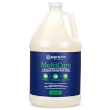 Ginger Lily Farms Botanicals MultiCure Advanced Therapy Body Wash with Tea Tree Oil, Peppermint and Aloe Vera, 100% Vegan & Cruelty-Free, 1 Gallon (128 fl oz) Refill