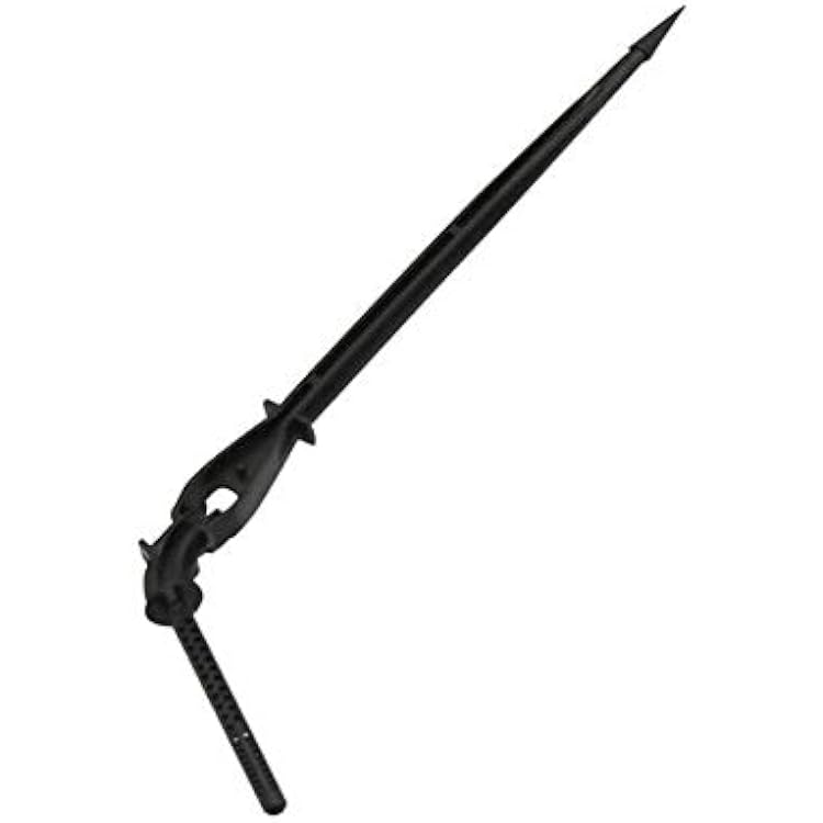 LRJSKWZC Garden Sprinkler Garden Irrigation Curved Arrow Drippers Micro Drip Irrigation Emitter 35 Hose Interface Bending Drop Arrows 50Pcs Color : Black