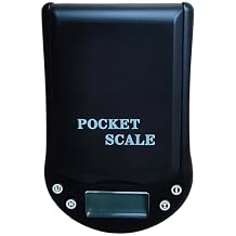Pocket Jewelry Scale 500G, 0.1G Precision, Carat Scale with LCD, Tare Counting, Lab Use