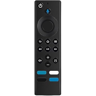 L5B83G Replacement Voice Remote fit for Amazon-TV-Stick-Lite 2018 S3L46N, LY73PR, Amazon-TV-Stick-4K E9L29Y 4K MAX K2R2TE, Amazon-TV-Cube EX69VW & A78V3N, and AmazonTV 2017 LDC9WZ