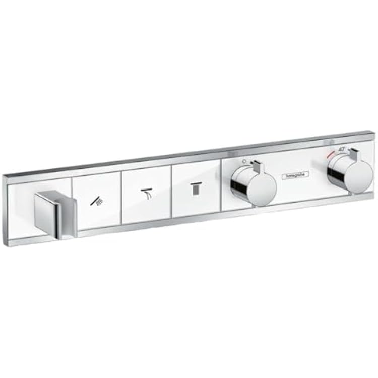 Hansgrohe 15356400 HG RainSelect 3-Function Recessed WhiteChrome, Chrome