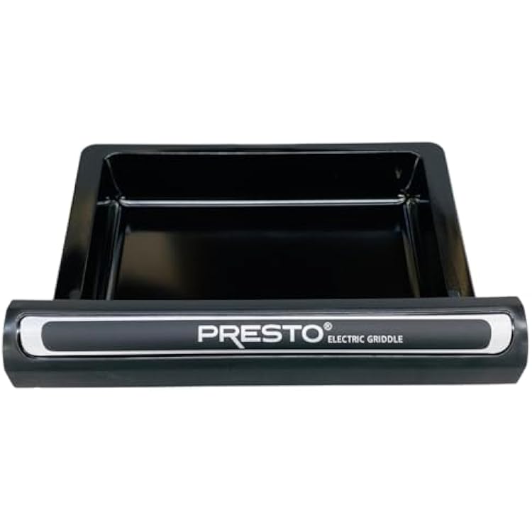 Presto Model 0702306 Drip Tray for Cool-Touch Electric GriddleWarmer Plus, 85904