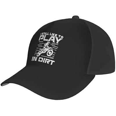 Adjustable Trucker Golf Cap Breathable I Still Play to Play in Dirt Baseball Cap