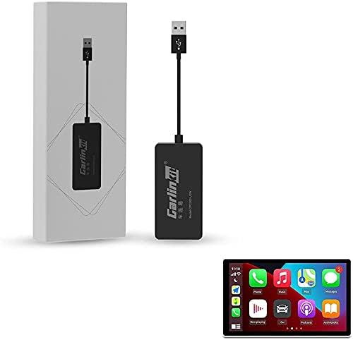 CarlinKit3.0 2022 Wireless CarPlay, Fits Cars with Built-in Car Play from The Factory for A-UDI, VW, Volvo, Citroen, Renault, Ford, AlfaRomeo, Honda, Kia Auto, USB Adapter Conversion Wireless Carplay