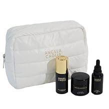 Angela Caglia Skin Reset Kit - Full Size Skincare Set with Cell Forte Serum, Souffle Moisturizer, Daily Botanical Oil - Reduces Fine Lines & Wrinkles for Hydrated, Glowing Skin