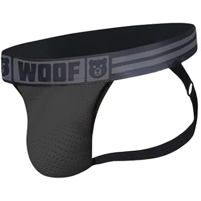 Gruff Pup Woof Air Jockstrap - Black - Medium