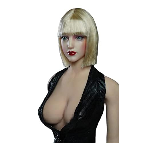 Super Duck SDH019B 16 Scale Female Head Hair Transplant Beauty Head Sculpt for 12 Inch Collectible Action Figure Body
