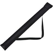 1X1 Pool Cue Case, 32 Inch Soft Billiard Cue Bag, Holds 1 Butts & 1 Shafts, Oxford Cloth Portable Carry Bag with Adjustable Shoulder Strap for Men Women