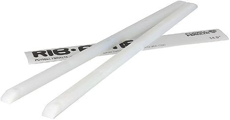 Powell Peralta Old School Skateboard Rails 14.5 in White Rib Bones Re-Issue