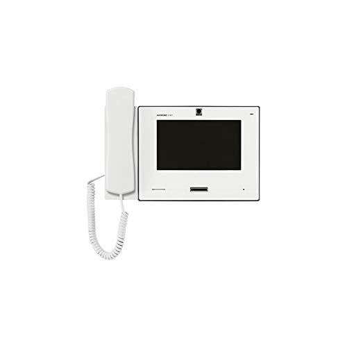 Aiphone IX-MV7-HW IP Video Intercom Master Station, 7-Inch Touchscreen Display, White