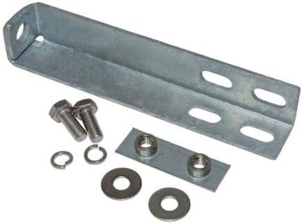 Britpart Universal Chassis Seat Belt Bracket Galvanised Steel Compatible With Land Rover Defender 90/110, Part # Da1830