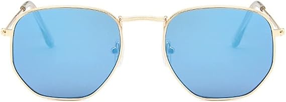 Chezi 3548 Angular Aviator Sunglasses Small Size