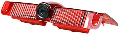 Brake Light Backup Camera for Chevrolet Express Van/GMC Savana Explorer 1500 2500 3500 2003-2019 Car Rear View High Mount Rear Light Lamp Reverse Parking Cargo Camera