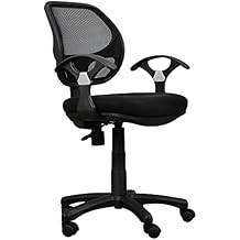 Midback Mesh Task Office Chair. Black