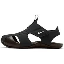 Nike Sunray Protect 2 Sandal, Black/White, 4 UK