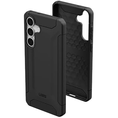 URBAN ARMOR GEAR UAG Designed for Samsung Galaxy S25 FE Case Scout - Rugged Military Grade MIL-STD Protective Cover, Black
