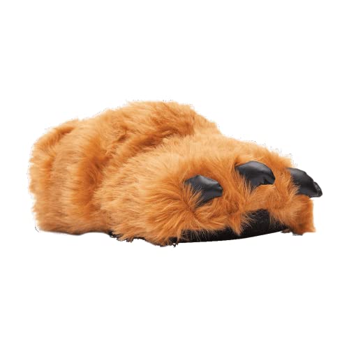 Happy Feet Slippers Brown Claw Animal Slippers for Adults and Kids, Cozy and Comfortable, As Seen on Shark Tank XX-Large