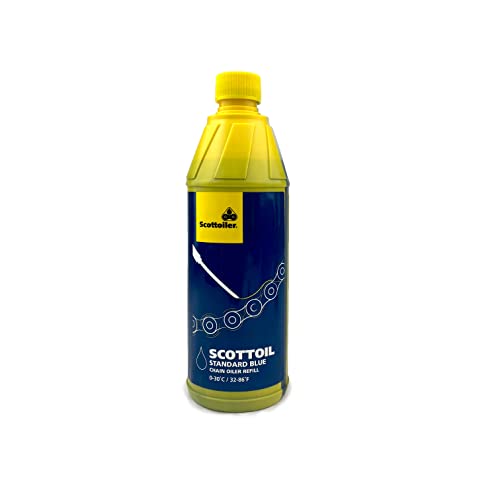Scottoil Traditional Blue Chain Oil Refills for All Scottoiler Chain Oilers 16.9 fl.oz.US Bottle...