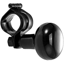 Car Steering Wheel Knob Spinner Booster Ball Car Power Handle with Bearing Iron Clip Aluminum Alloy Booster Ball for Car Steering Wheel