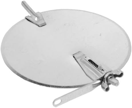 HVAC Premium Round Quadrant - Volume Damper | Round Damper Ring | 7" Galvanized Steel Metal Round Duct Ring is Compatible with Duct 7"