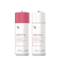 DS Labs Women's Revita Volumizing Shampoo & Conditioner - For Fine, Flat, Thinning Hair, Weightless Root Lift, Supports Hair Density, Sulfate-Free, Color-Safe (205 mL Each, 2 Count)