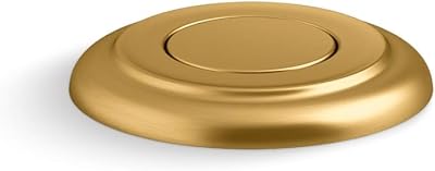 KOHLER K-35723-2BZ Garbage Disposal Air Switch Kit, Vibrant Brushed Moderne Brass