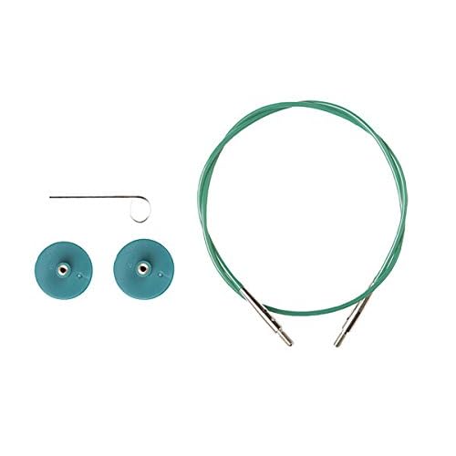 Knit Picks Options Interchangeable Circular Knitting Needle Cable - 40 Green