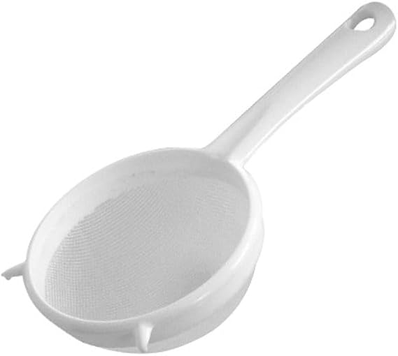 Fackelmann White Plastic Sieve 9 cm Quick Postage