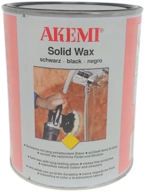 Akemi Solid Paste Wax (Black)