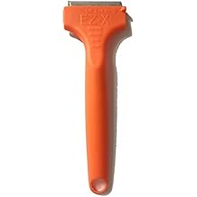 EZ-X Razor Blade Scraper (1) - Delrin Plastic Handle, Plastic or Metal Blades, Scraping Tool