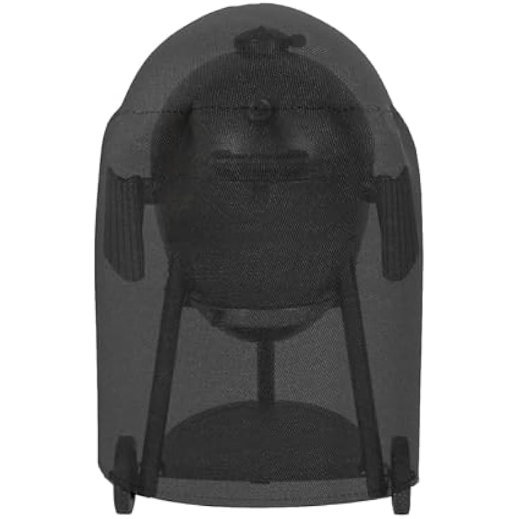 6755 Grill Cover for Char-Griller Akorn Kamado and Premium Kettle 16620 06620 6719, Heavy Duty Waterproof 600D Polyester Grill Cover for Char Griller Replacement Parts