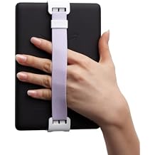 WiLLBee CLIPON Point Mini for Kindle Paperwhite Colorsoft Hand Strap Finger Grip Holder (Purple)