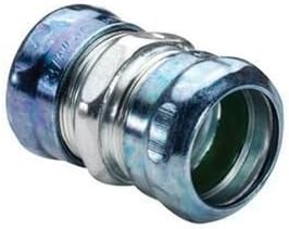 663SRT 1IN, RAIN Tight Steel, EMT COUPLINGS, Price/Each, Compression Type