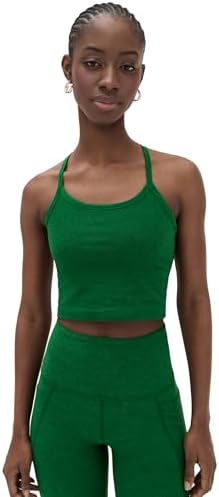 Beyond Yoga Womens Spacedye Slim Racerback Cropped Tank